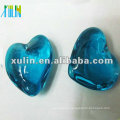 Fashion aquamarine hearts pendants with crystal in bulk CP053